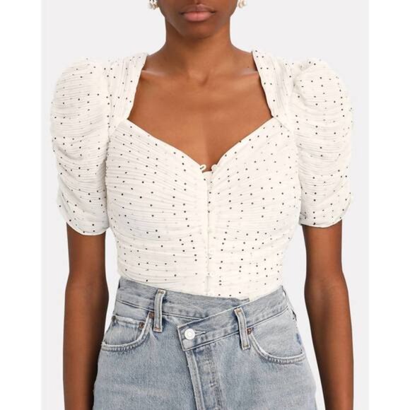 FRAME ! Off White top ( M ) - Picture 10 of 12